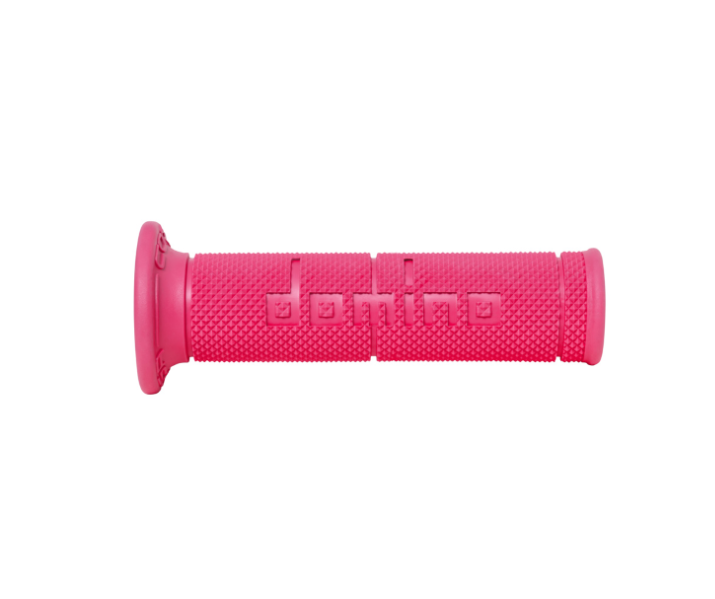 Manopole domino 'corsa' fucsia - road racing