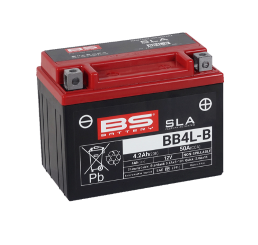 Piaggio nrg power dd 50 batteria bb4l-b 2005 2015 c45100