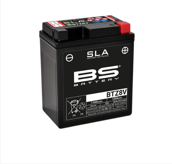 Honda cb 125 r 125 batteria btz8v 2023 2023