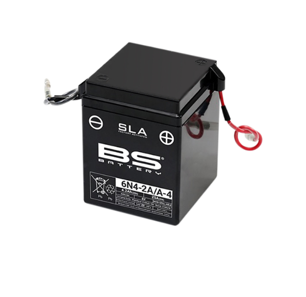 Honda c 50 50 batteria 6n4-2a/a-4 1979 1980