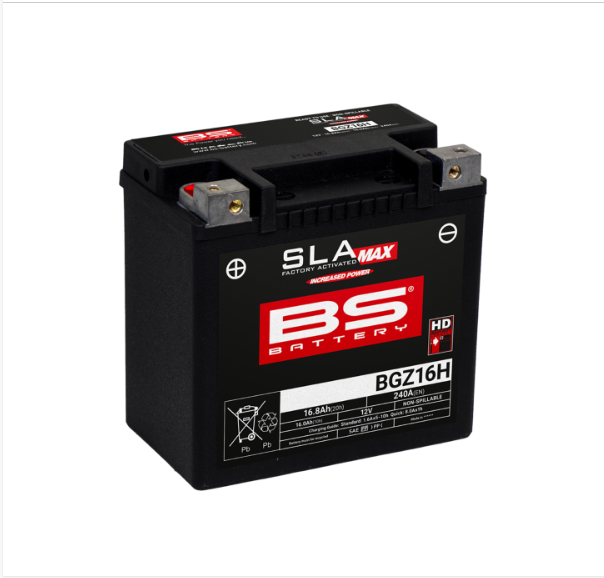 Aprilia max sr 125 125 batteria bgz16h 2011 2016