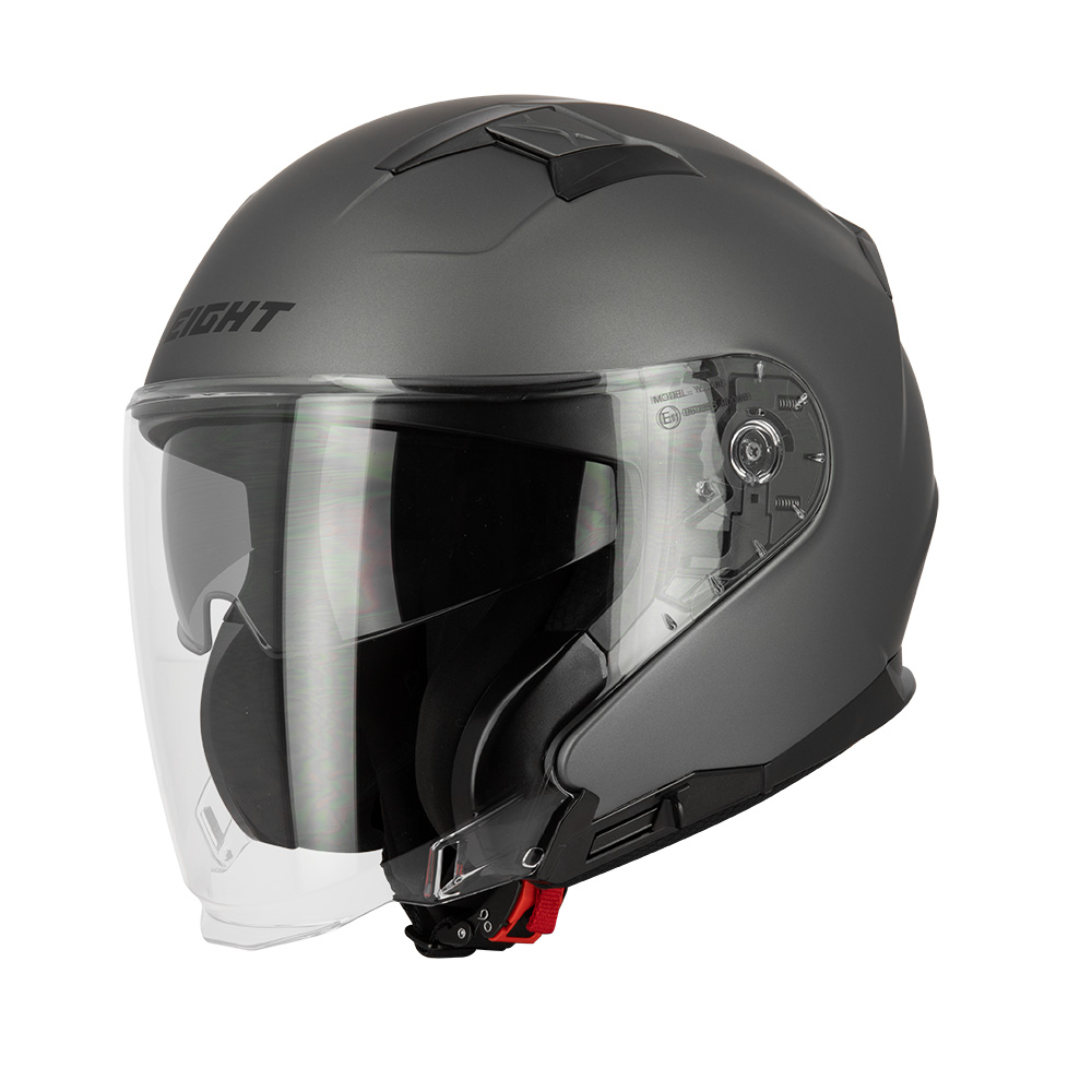 Casco jet eight s771 grey unisex misura l