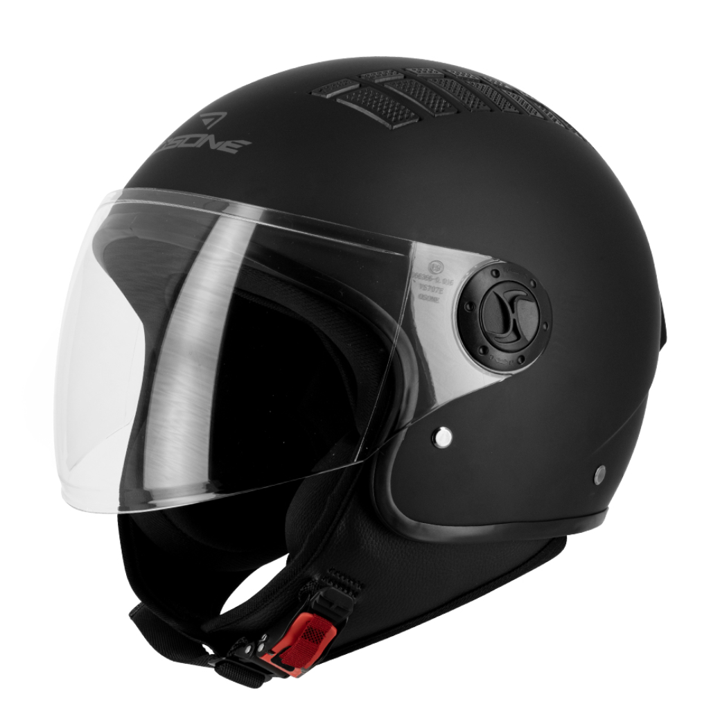 Casco jet s707 citizen nero opaco taglia l