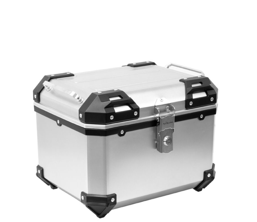 X-plor - bauletto plastica color alluminio 30l universale