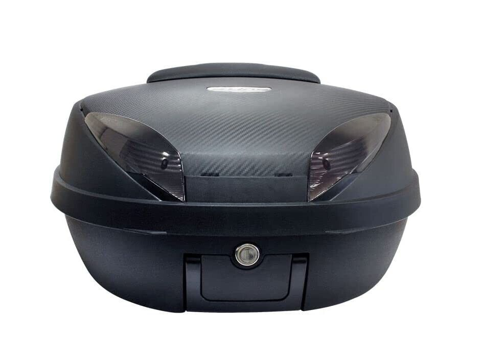 Sline bauletto nero carbon con piastra e schienalino