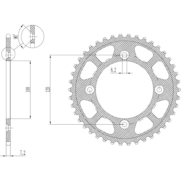 Suzuki rm ra 80 corona in alluminio p 428 z 48 1989 2001