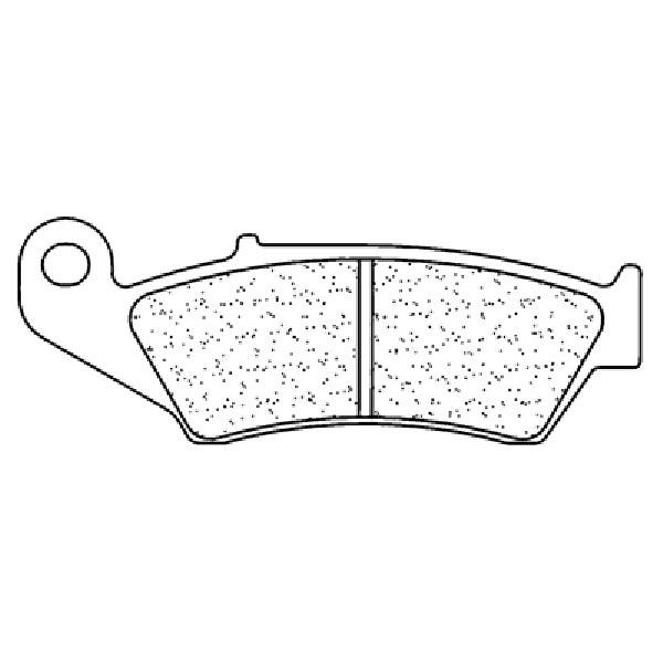 Honda xr r (re01) 650 pastiglie freno cl brakes 2300atv1 2000 2007