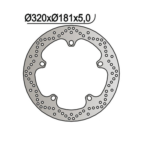 Bmw r r / r r abs 1150 disco freno anteriore dx sx ng 1046 2000 2006