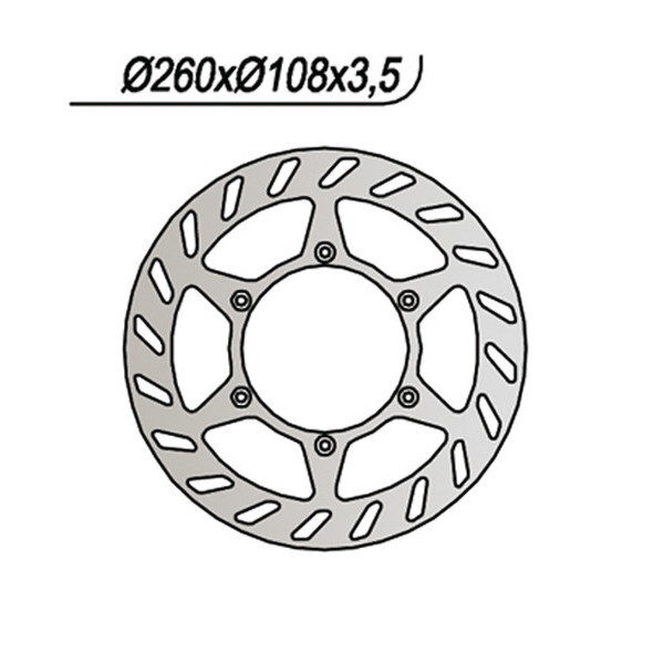 Rieju rj spike supermotard 50 disco freno anteriore ng 341 2001 2001