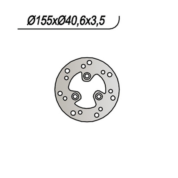 Atala byte 50 disco freno anteriore ng 406 1997 2000