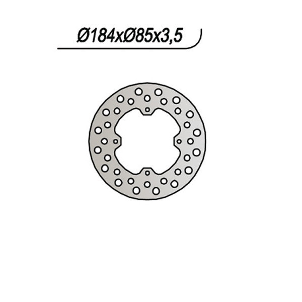 Suzuki rm ra 80 disco freno ng 760 1990 2001