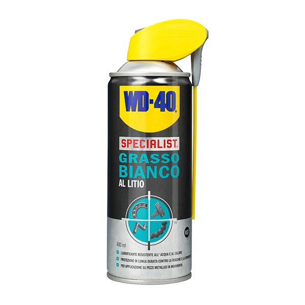 N.1 bomboletta grasso bianco al litio wd-40 400 ml