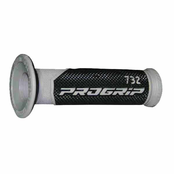 Manopole scooter progrip 732 dual density grigio ø 22-25mm lunghezza 125mm