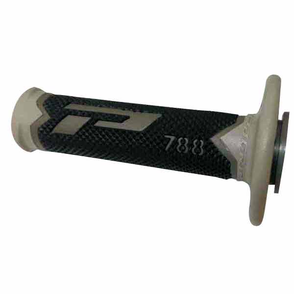 Manopole cross progrip 788 triple density grigio nero titan ø 22-25mm long 115mm