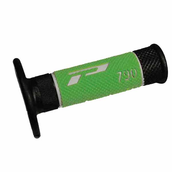 Manopole cross progrip 790 triple density verde ø mm 22-25 / lungo mm 115