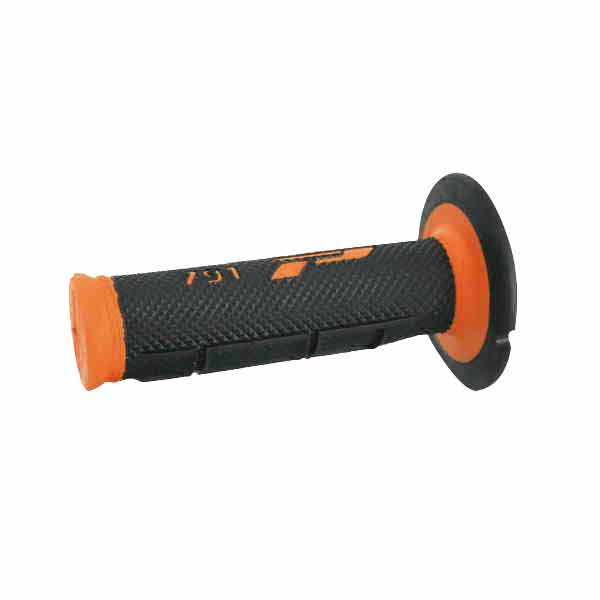 Manopole cross progrip 791 dual density arancio fluo ø mm 22-25 / lungo mm 115