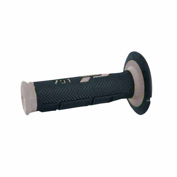 Manopole cross progrip 791 dual density grigio ø mm 22-25 / lungo mm 115