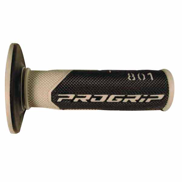 Manopole cross progrip 801 dual density grigio ø mm 22-25 / lungo mm 115