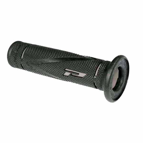 Manopole racing progrip 838 dual density grigio ø mm 22-25 lunghezza mm 122 open