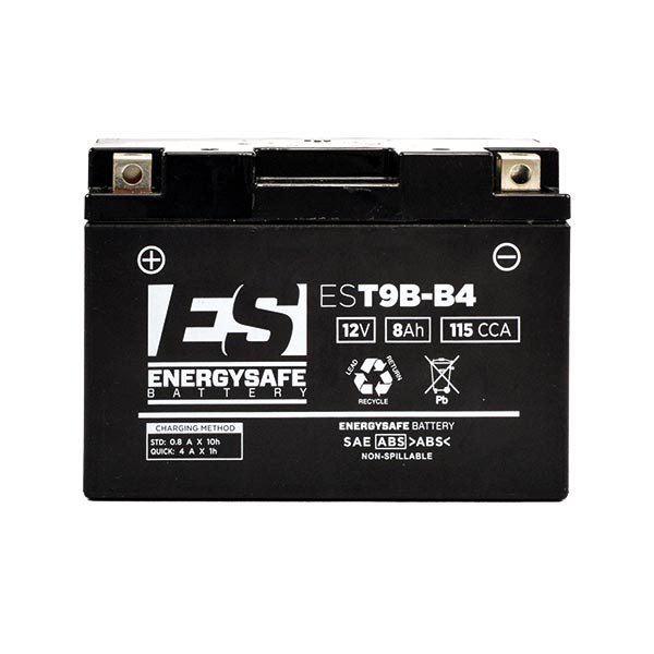 Derbi mulhacen 660 batteria es est9b-b4 12v/8ah 2006 2012