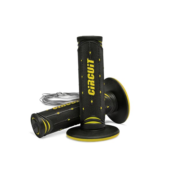 Manopole jupiter colore nero-giallo