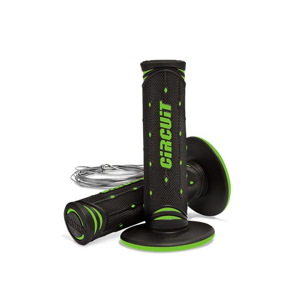 Manopole jupiter colore nero-verde