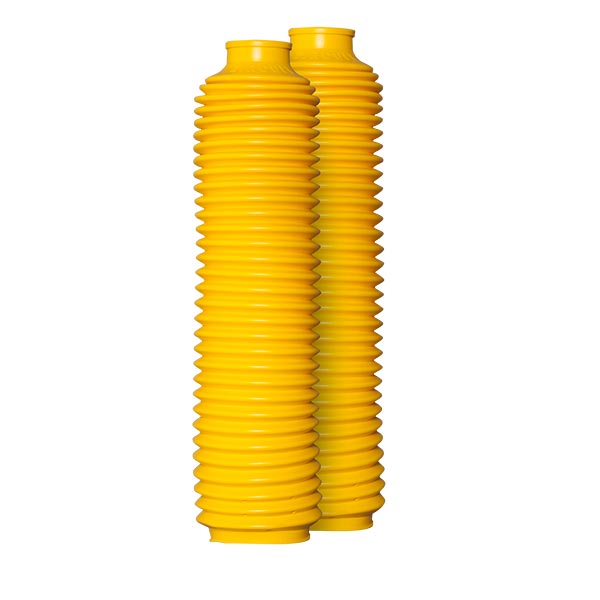 Soffietti per forcelle32 denti giallo