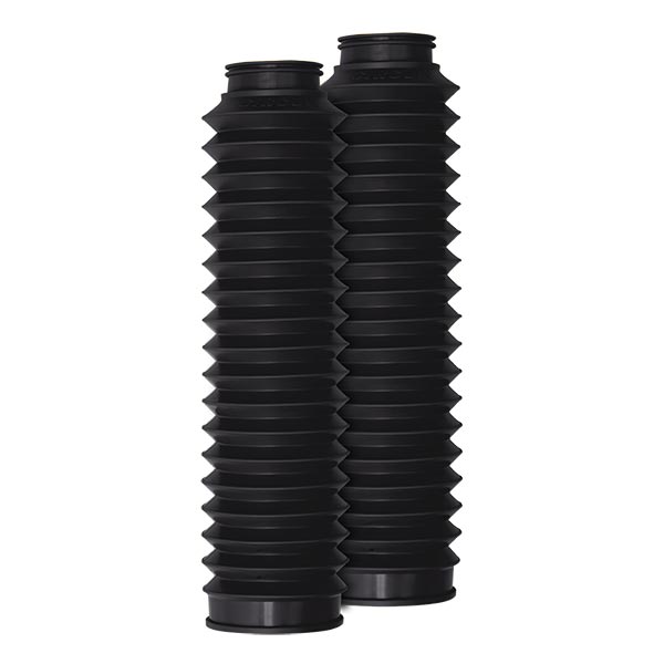 Soffietti per forcelle 18 denti nero 44 mm 58 mm h 251 mm