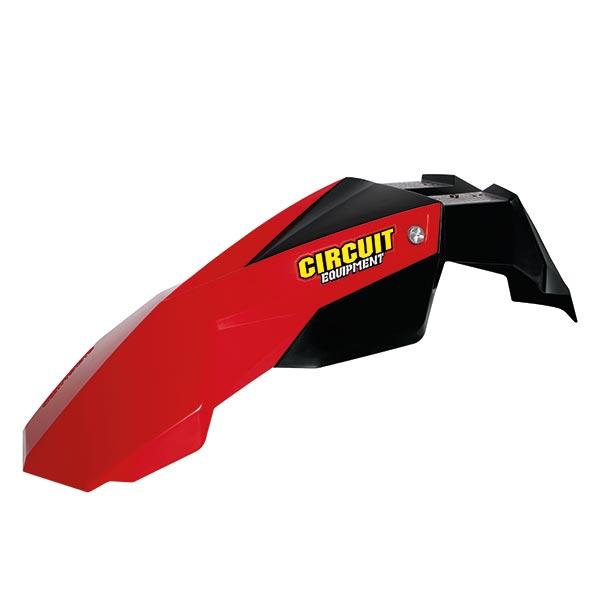 Parafango anteriore stealth red rosso offroad trial cross rif.circuit: pf004-032
