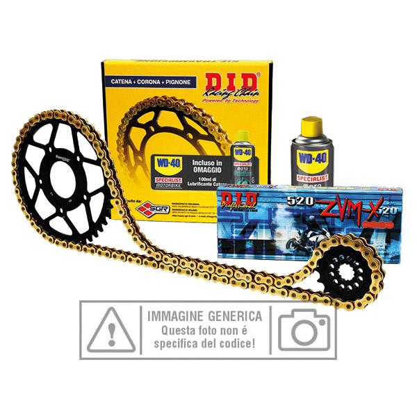 Suzuki dl v-strom 650 kit trasmissione s-ac+2 15-49-118 did525vx g&b r 2004 2006