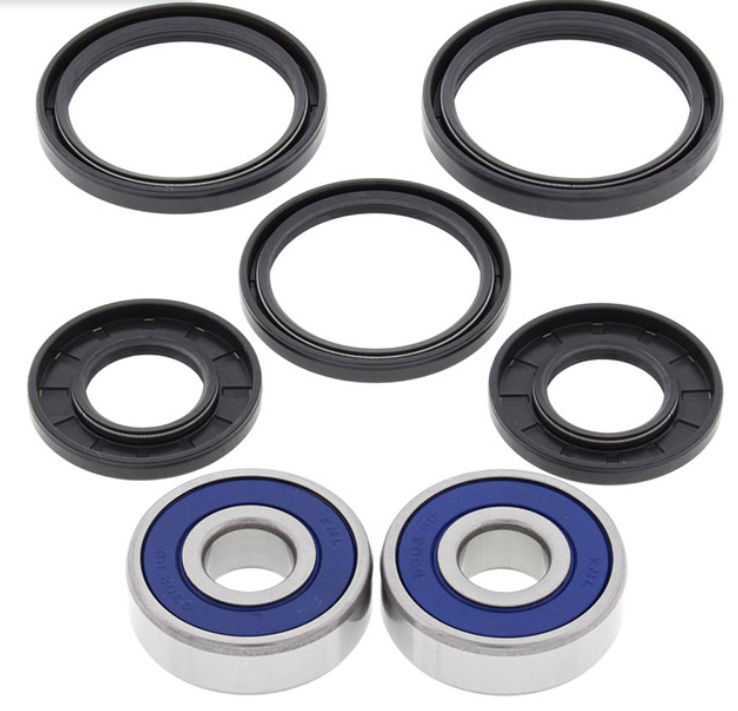 Honda vt c shadow 125 kit cuscinetti ruota anteriore 1999 2007