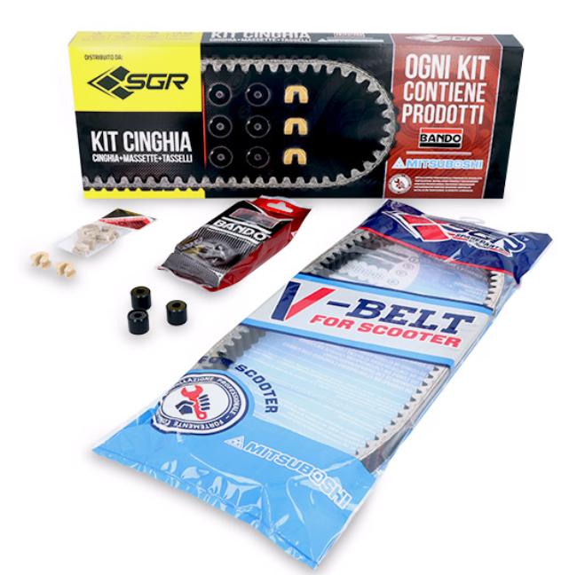 Kymco agility 4t r16 e3 125 kit cinghia rulli tasselli 2008 2015 00127792