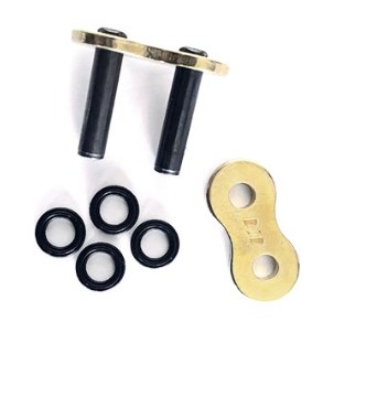 Maglia di giunzione tipo rivetto zj did 520ers3 gold & gold