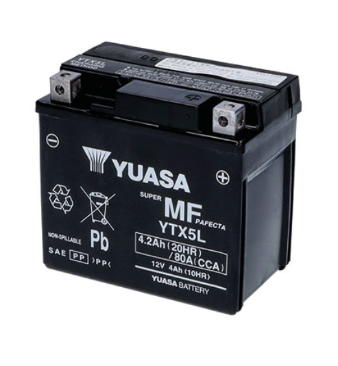 Beta alp 4t 125 batteria yuasa ytx5l attivata 2008 2010 1115415000