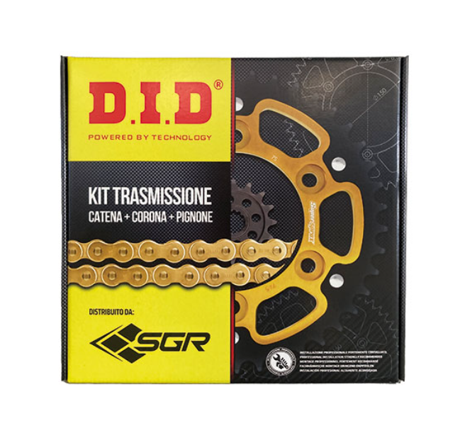 Honda cg 125 kit standard catena did 428h 2002 2005