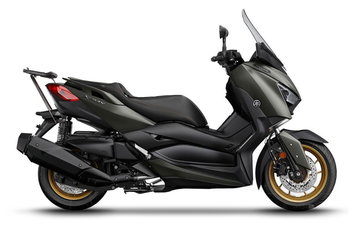 Yamaha x-max 125 125 kit staffa supporto portapacchi bauletto posteriore 2017 2022
