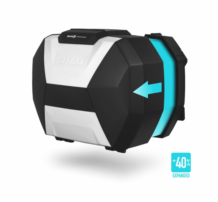 Valigie laterali espandibili sh38x