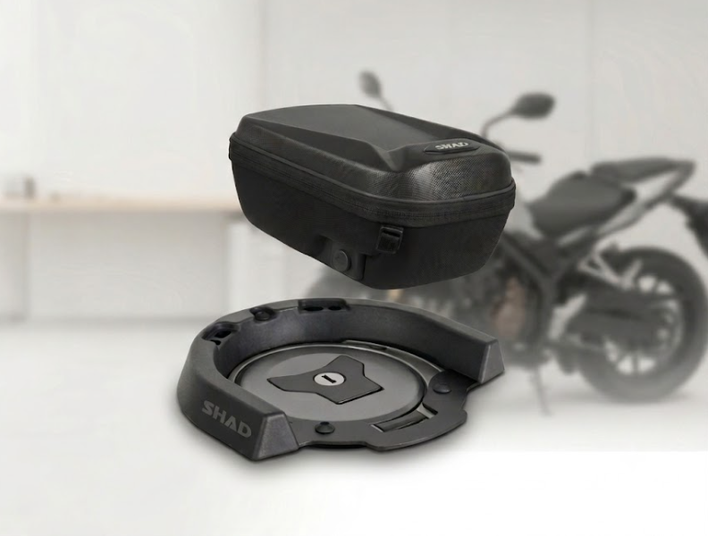 Yamaha fazer fz6 n 600 borsa serbatoio 5l + fissaggio click system 2004 2011
