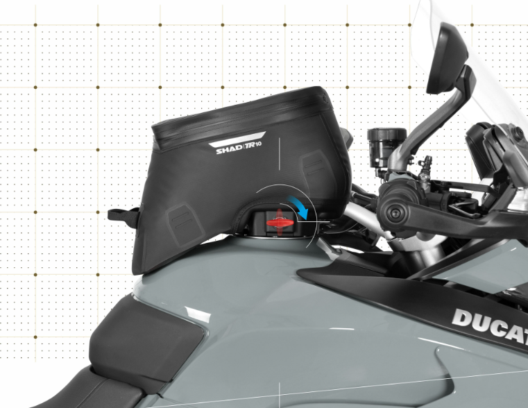 Voge 525 ac nd borsa serbatoio 7l + fissaggio click system 2023 2026