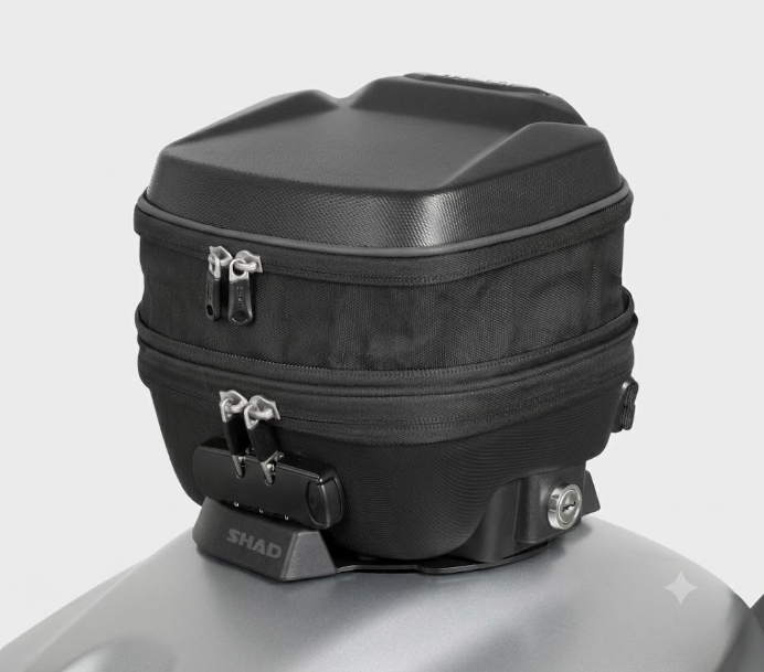 Voge 525 ac nd borsa serbatoio 3l + fissaggio click system 2023 2026