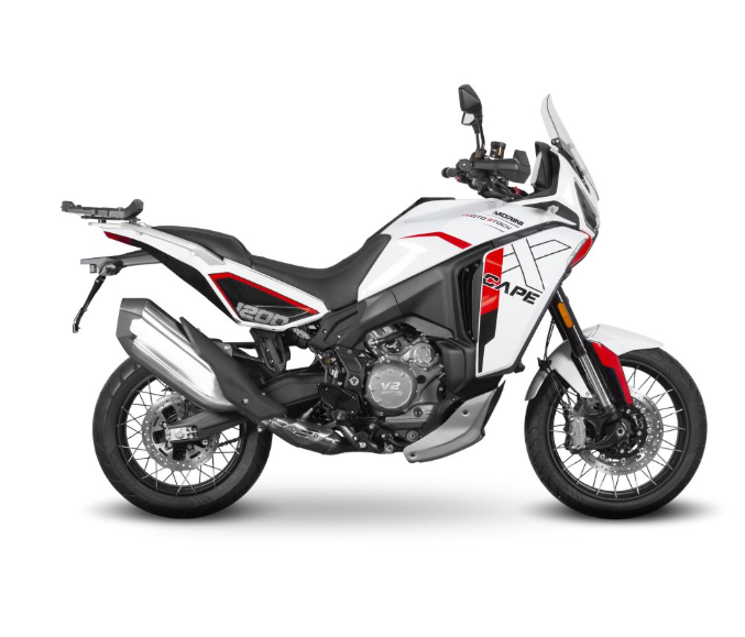 Moto morini x-cape 1200 staffa attacco bauletto posteriore 2025 2026