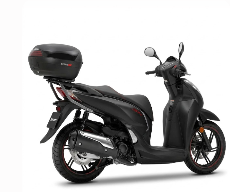 Honda sh 300 kit bauletto sh46 + portapacchi 2019 2020