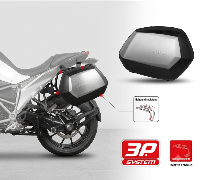 Bmw r1300 r/rs 1300 3p system attacco + set di valigie laterali sh35 2026 2026