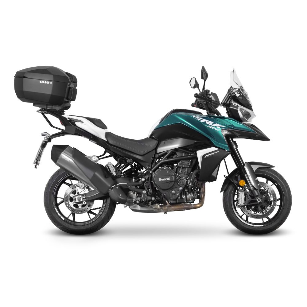 Benelli trk 902 xplorer n.d kit piastra + bauletto sh51 2026 2026