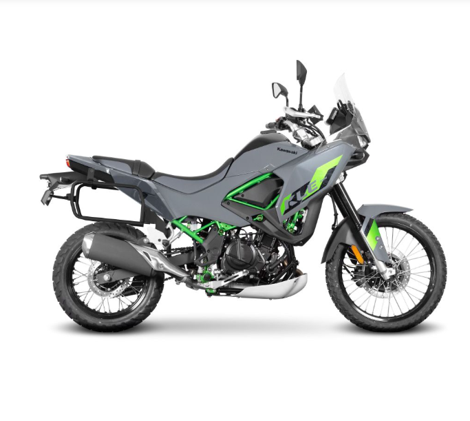 Kawasaki kle 500 4p system attacco valigie borse laterale 2026 2026