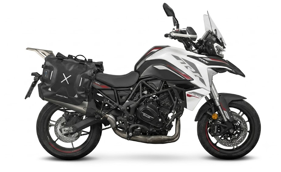 Benelli trk 702x n.d borse laterali impermeabili + staffe fissaggio 2023 2026