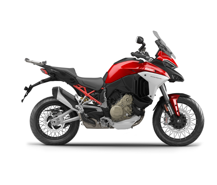Ducati multistrada v4 n.d attacco staffa per bauletto posteriore 2021 2024