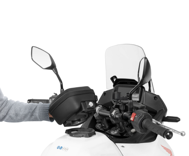 Zontes f703 n.d kit fissaggio click system + borsa serbatoio 3l 2025 2026