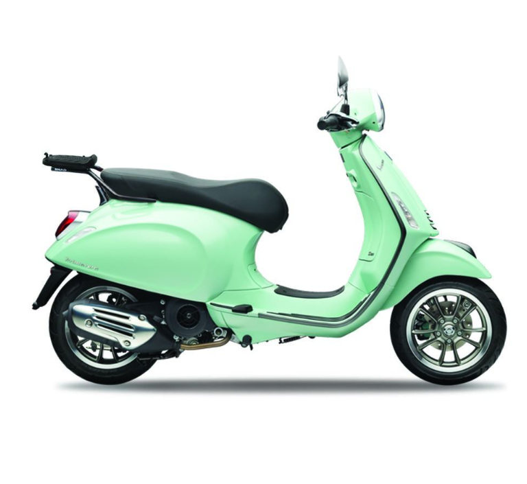 Piaggio vespa primavera / s 50 attacco per bauletto posteriore 2014 2026
