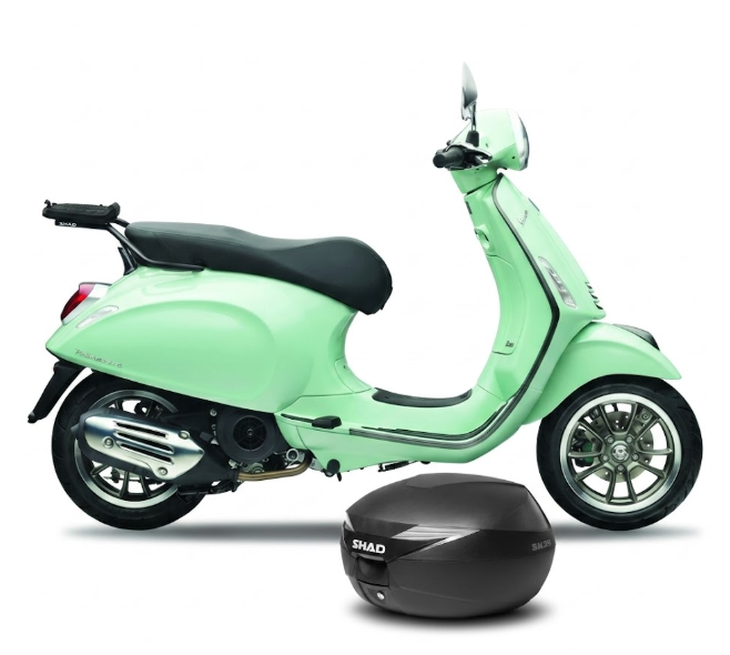 Piaggio vespa primavera / s 50 kit bauletto sh39 + portapacchi 2014 2026